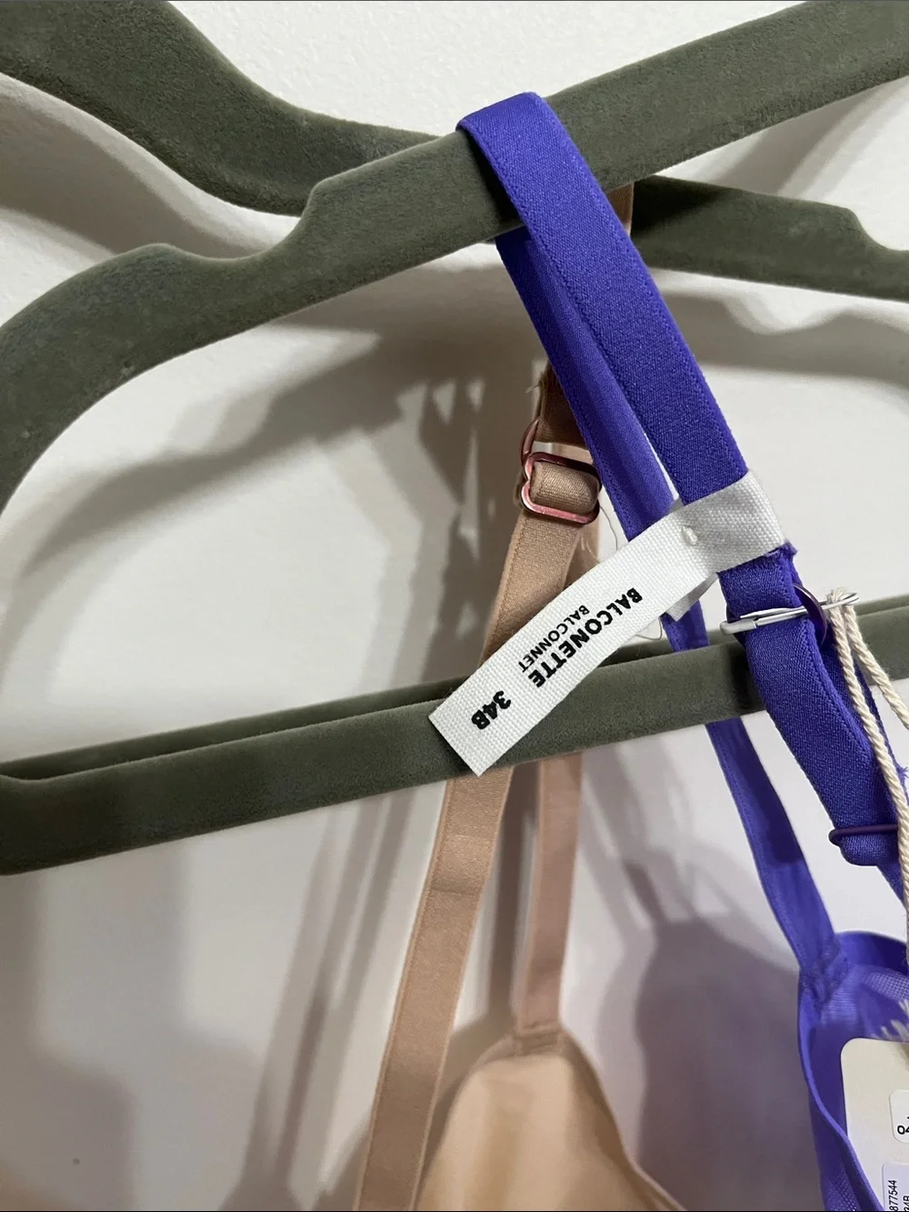 Aerie Smoothez Balconette bra bundle -Nude and Purple